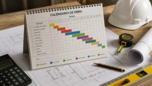 Calendario de obra